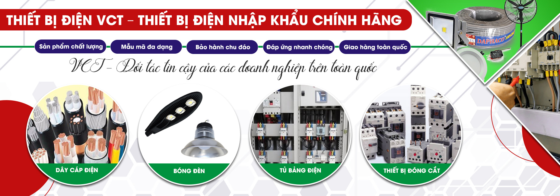 CÔNG TY TNHH THIẾT BỊ ĐIỆN VCT